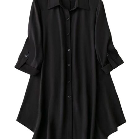 Western Front Shirt Dress for Women