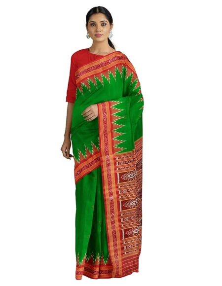 Women's Traditional Border Natural Pure Saree for Women