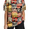 Wide Fit Half Sleeves Cotton Round Neck T-Shirt for Womens