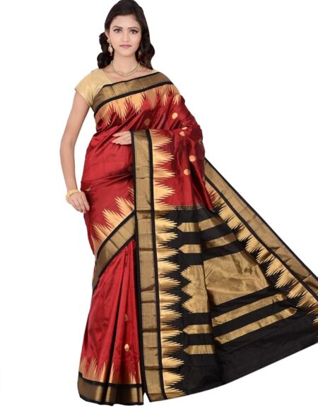 Silk with Blouse Piece Saree