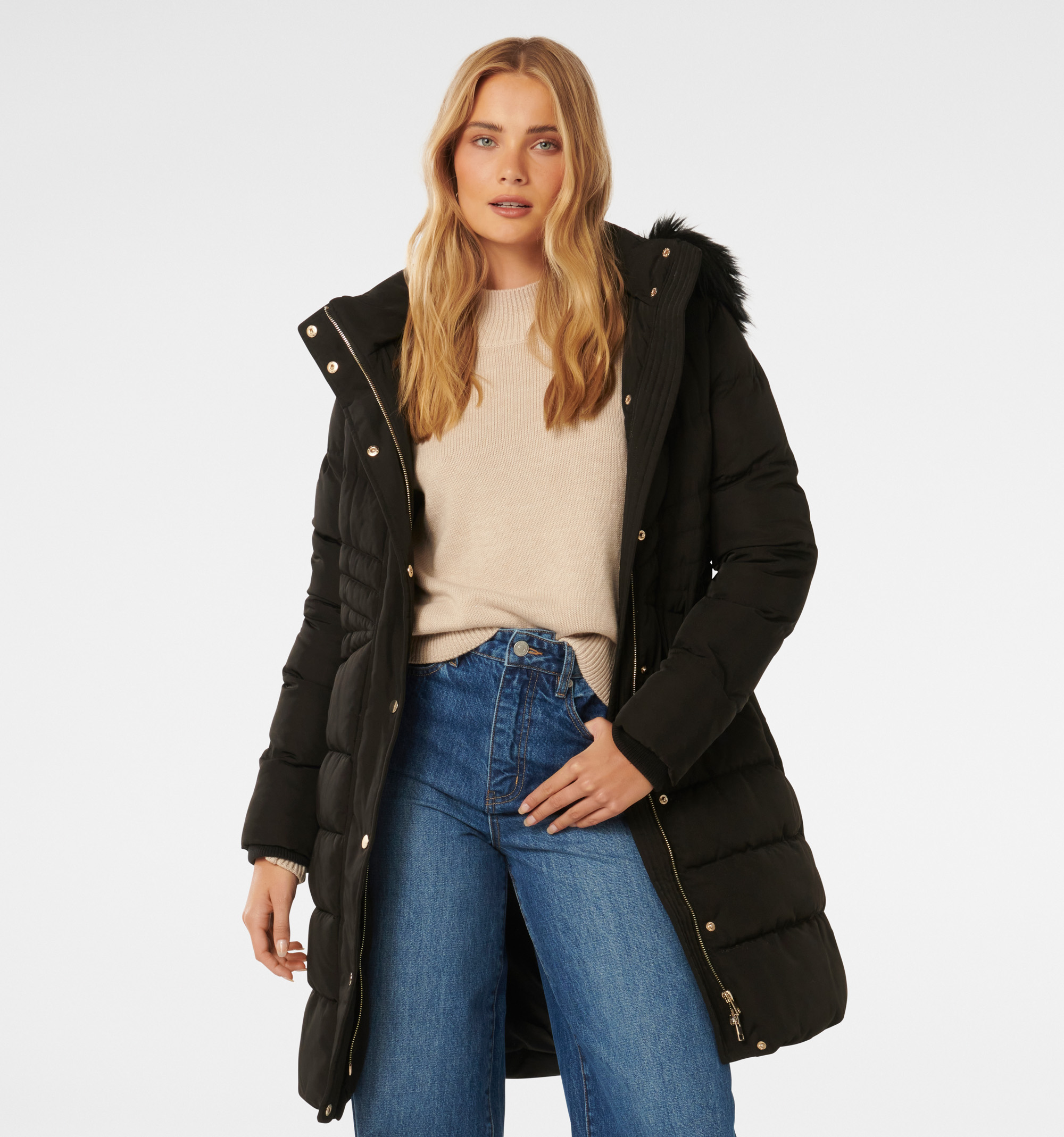 Ariana Belted Puffa Jacket