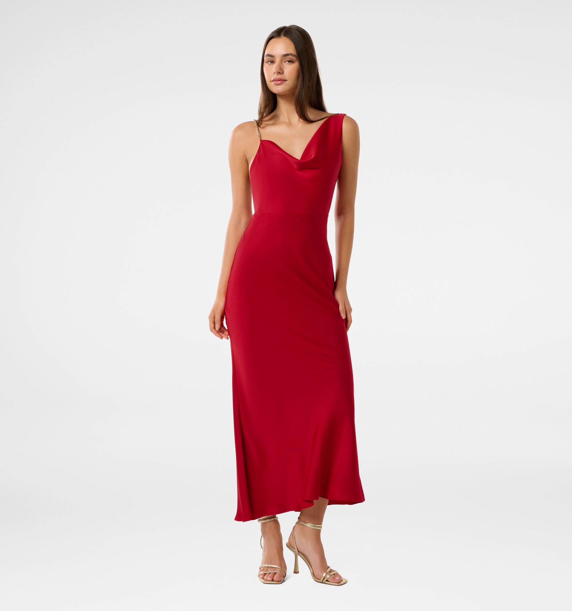 Louisa Chain Detail Maxi Dress