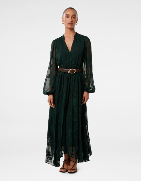 Gabriella Petite Textured Midi Dress