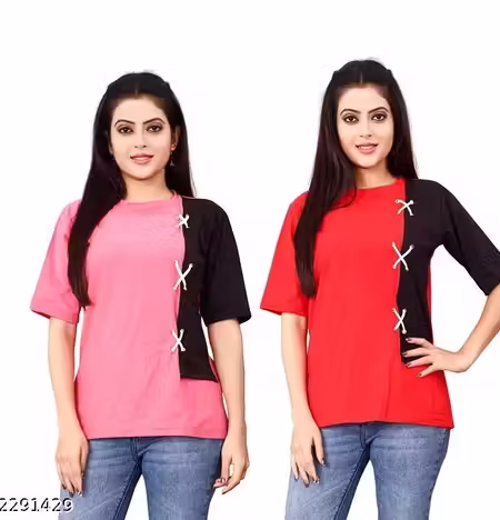 Women’s Summer Lycra Dori Design in Cap Sleeve Casual