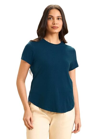 Wellbi Bamboo Women?s Tshirt ? Ultra-Soft, Breathable & Sustainable